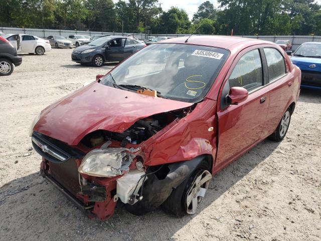 Photo 2 from auction – 2006 CHEVROLET AVEO BASE with VIN KL1TD56606B642846