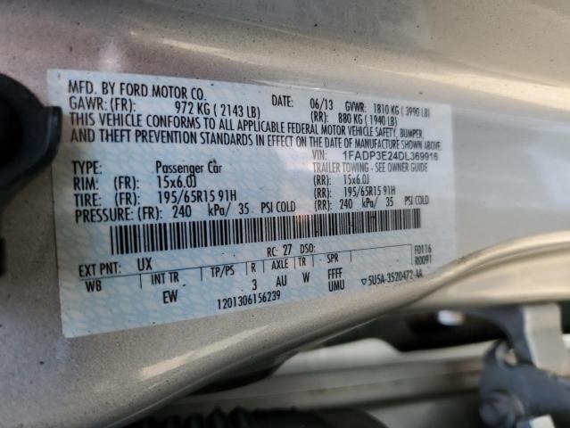 Photo 10 from auction – 2013 FORD FOCUS S with VIN 1FADP3E24DL369916