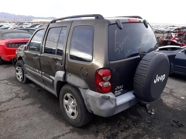 Photo 3 from auction – 2006 JEEP LIBERTY SP with VIN 1J4GL48K16W134454