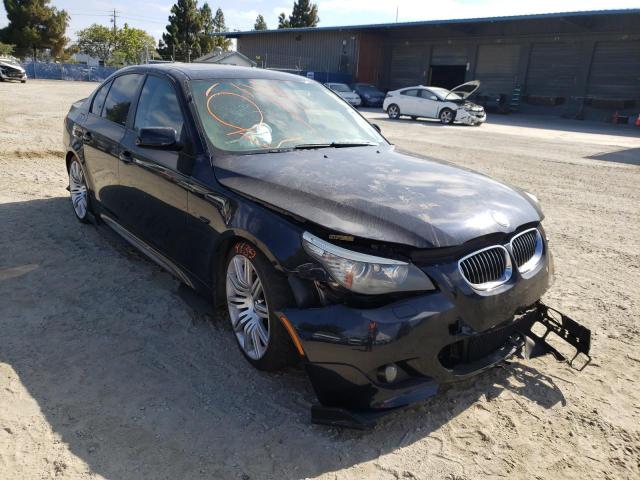 BMW 550 I 2008 with VIN WBANW53568CT50765 - Photo from auction