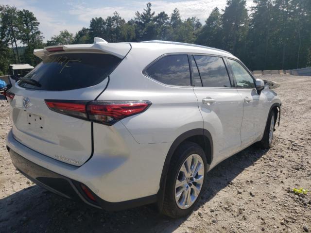 Photo 4 from auction – 2021 TOYOTA HIGHLANDER with VIN 5TDDZRBH1MS524890