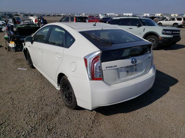 Photo 3 from auction – 2015 TOYOTA PRIUS with VIN JTDKN3DU2F0474887