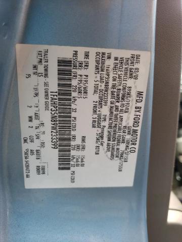 Photo 10 from auction – 2009 FORD FOCUS SE with VIN 1FAHP35N89W233399