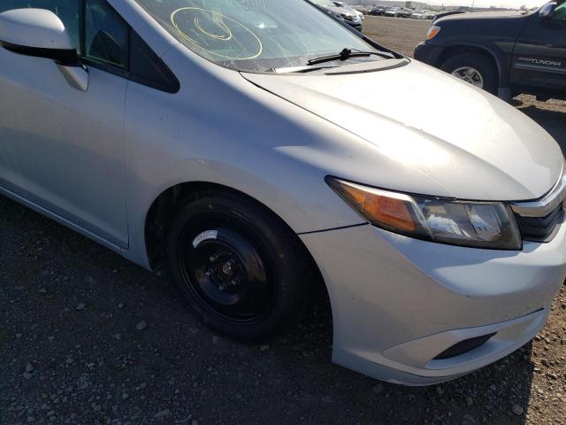 Photo 9 from auction – 2012 HONDA CIVIC EXL with VIN 2HGFB2F91CH510767