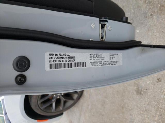 Photo 10 from auction – 2021 DODGE CHARGER SX with VIN 2C3CDXBG7MH600900