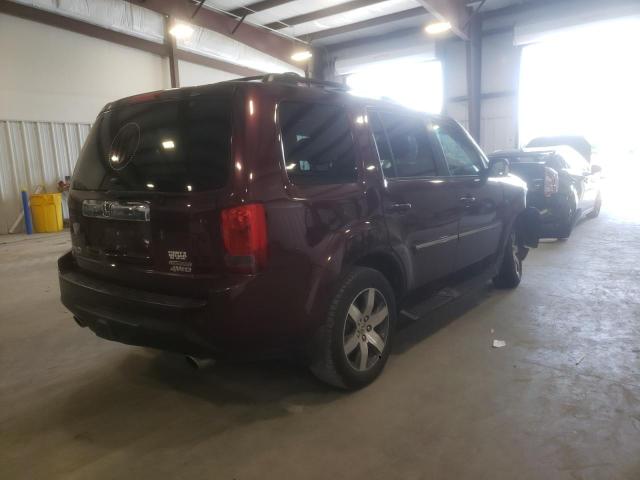 Photo 4 from auction – 2012 HONDA PILOT TOUR with VIN 5FNYF4H90CB038510