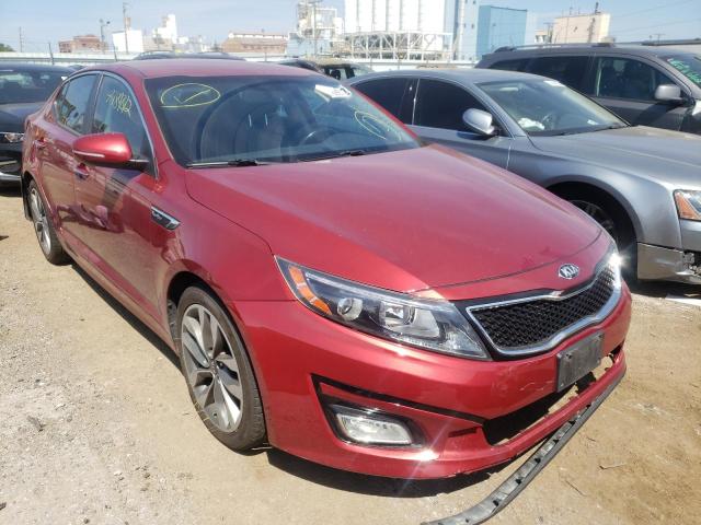 KIA OPTIMA SX 2014 with VIN 5XXGR4A62EG263000 - Photo from auction