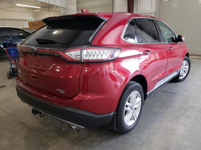 Photo 4 from auction – 2017 FORD EDGE SEL with VIN 2FMPK4J80HBC26808