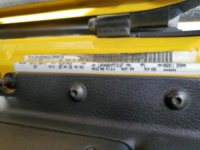 Photo 10 from auction – 2000 JEEP WRANGLER / with VIN 1J4FA49SXYP712127