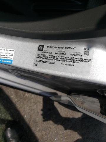 Photo 10 from auction – 2014 CHEVROLET SPARK 1LT with VIN KL8CD6S99EC536346