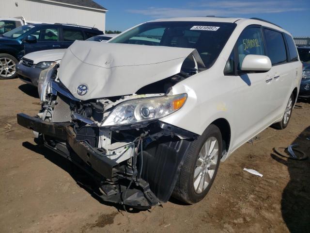 Photo 2 from auction – 2012 TOYOTA SIENNA XLE with VIN 5TDDK3DC8CS042645
