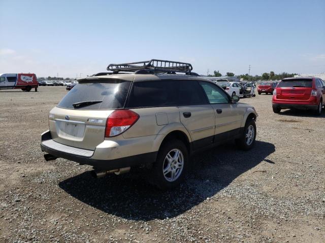 Photo 4 from auction – 2008 SUBARU OUTBACK 2. with VIN 4S4BP61C587308117