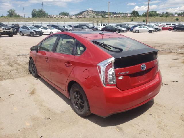 Photo 3 from auction – 2012 TOYOTA PRIUS with VIN JTDKN3DUXC5518892