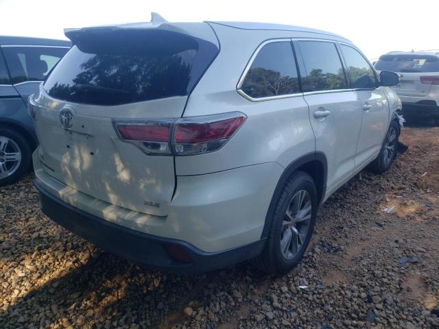 Photo 4 from auction – 2015 TOYOTA HIGHLANDER with VIN 5TDKKRFH8FS102480