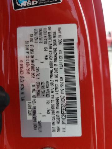 Photo 10 from auction – 2014 MAZDA MX-5 MIATA with VIN JM1NC2MF5E0237047