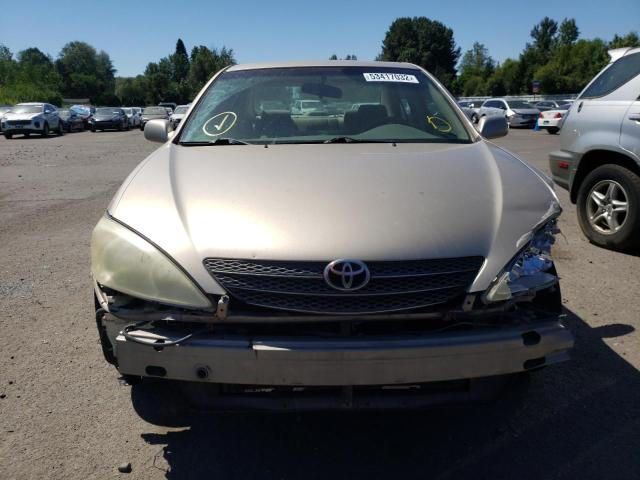Photo 9 from auction – 2003 TOYOTA CAMRY LE with VIN JTDBE32K630232262