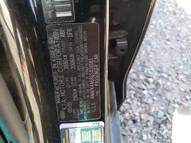 Photo 10 from auction – 2016 KIA FORTE LX with VIN KNAFK4A68G5458183