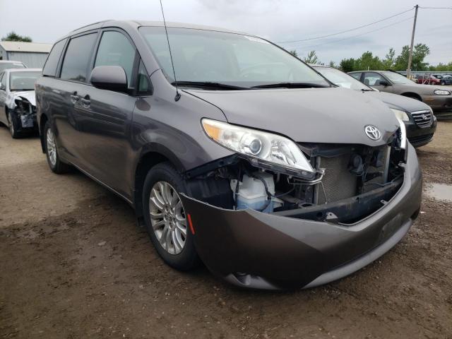 TOYOTA SIENNA XLE 2012 with VIN 5TDYK3DC0CS271547 - Photo from auction