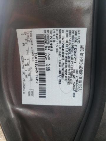 Photo 10 from auction – 2004 FORD TAURUS SES with VIN 1FAFP55U64G109452