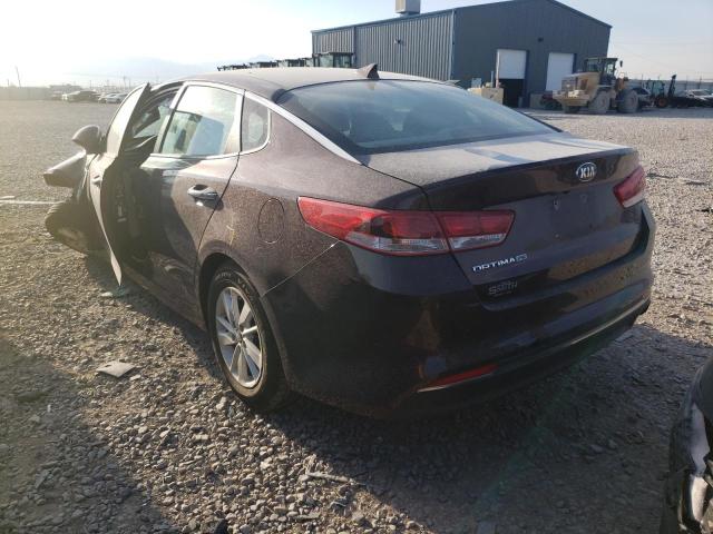 Photo 3 from auction – 2016 KIA OPTIMA LX with VIN 5XXGT4L31GG024884