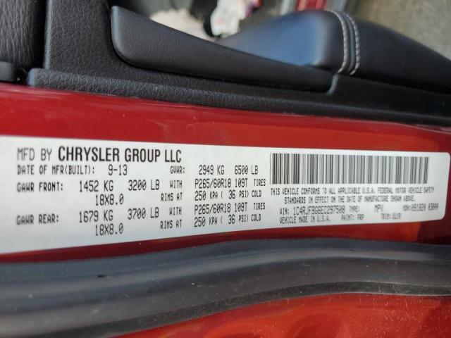 Photo 10 from auction – 2014 JEEP GRAND CHER with VIN 1C4RJFBG6EC297508