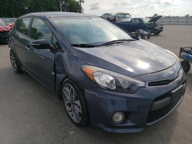 KIA FORTE SX 2015 with VIN KNAFZ5A38F5407501 - Photo from auction