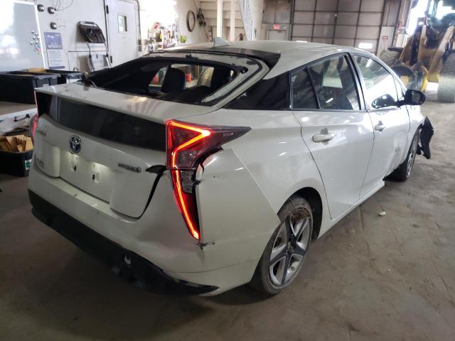 Photo 4 from auction – 2016 TOYOTA PRIUS with VIN JTDKARFU4G3514592