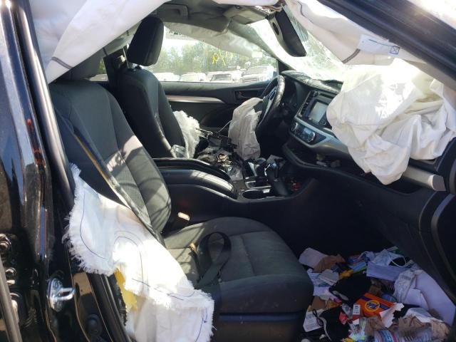 Photo 5 from auction – 2019 TOYOTA HIGHLANDER with VIN 5TDBGRFH6KS070690