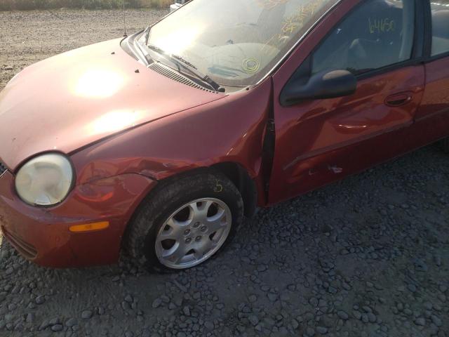 Photo 9 from auction – 2005 DODGE NEON SXT with VIN 1B3ES56C65D251511