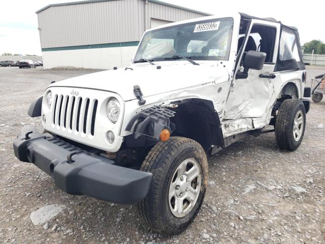 Photo 2 from auction – 2017 JEEP WRANGLER S with VIN 1C4AJWAG4HL674386
