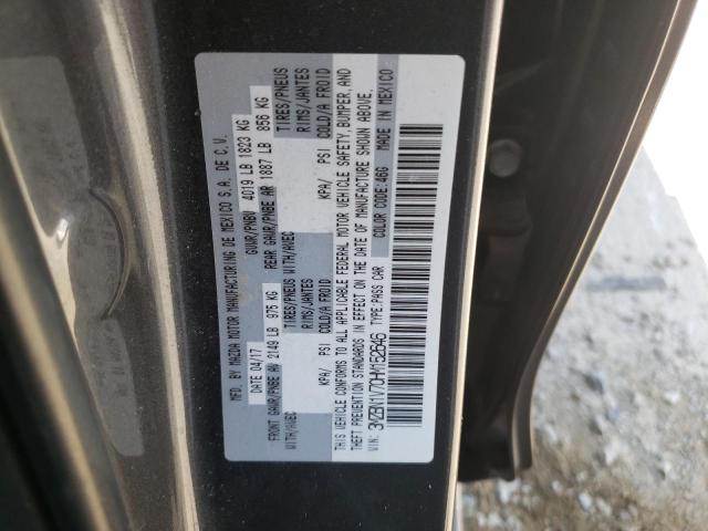 Photo 10 from auction – 2017 MAZDA 3 TOURING with VIN 3MZBN1V70HM152646