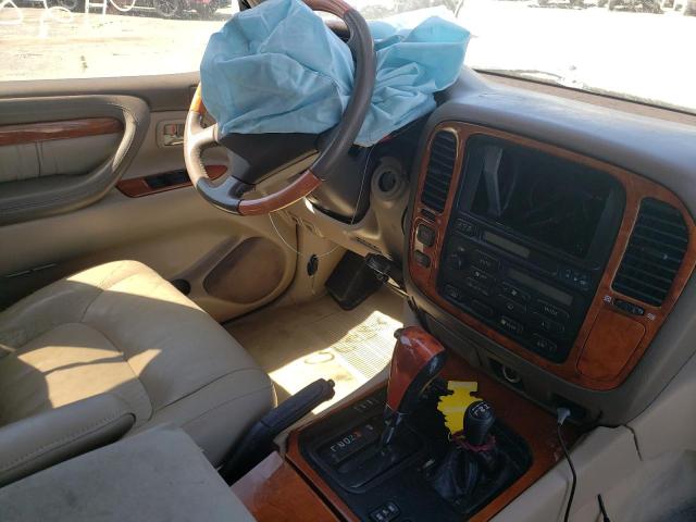 Photo 9 from auction – 2000 LEXUS LX 470 with VIN JT6HT00W2Y0089071