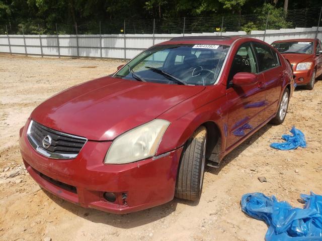 Photo 2 from auction – 2008 NISSAN MAXIMA SE with VIN 1N4BA41E98C825638