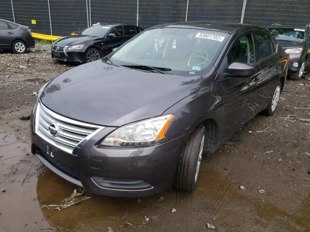 Photo 2 from auction – 2014 NISSAN SENTRA S with VIN 3N1AB7AP1EY225451