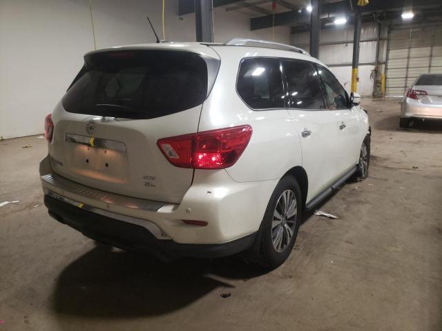 Photo 4 from auction – 2017 NISSAN PATHFINDER with VIN 5N1DR2MM2HC629670