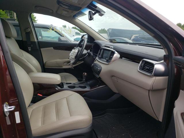 Photo 5 from auction – 2017 KIA SORENTO EX with VIN 5XYPHDA11HG279308
