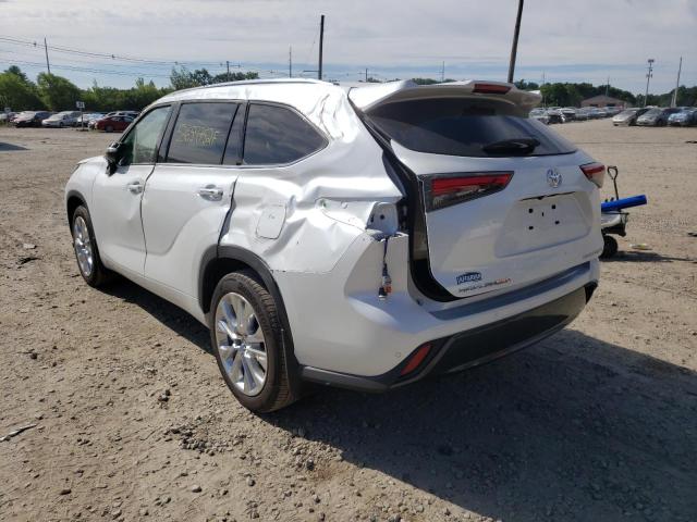 Photo 3 from auction – 2022 TOYOTA HIGHLANDER with VIN 5TDDZRBH2NS164949