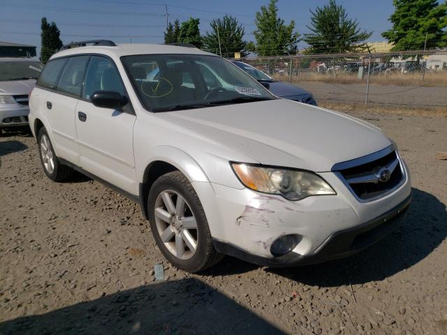 SUBARU OUTBACK 2. 2009 with VIN 4S4BP61C797312655 - Photo from auction
