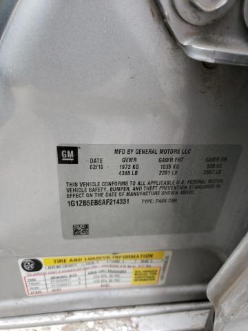 Photo 10 from auction – 2010 CHEVROLET MALIBU LS with VIN 1G1ZB5EB6AF214331