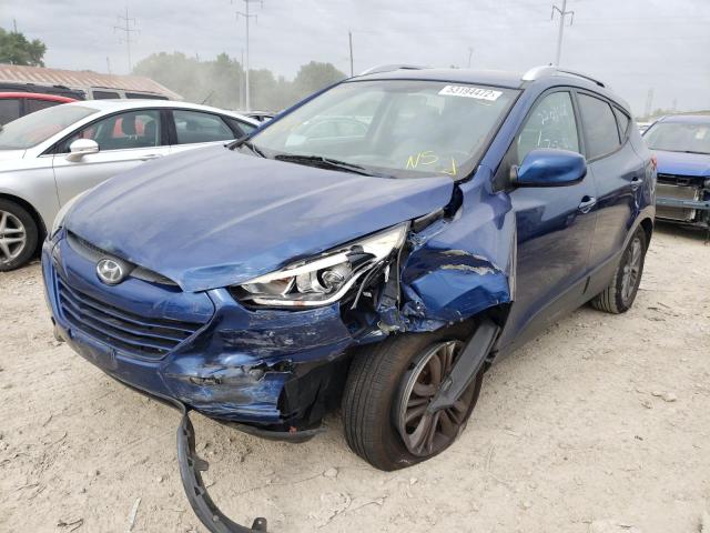 Photo 2 from auction – 2014 HYUNDAI TUCSON GLS with VIN KM8JUCAG7EU879823