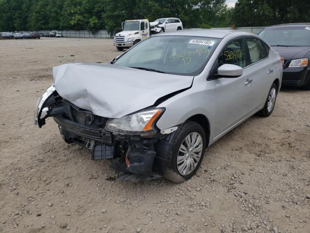 Photo 2 from auction – 2015 NISSAN SENTRA S with VIN 3N1AB7AP6FY348907