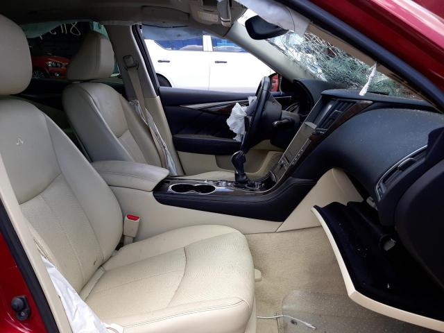 Photo 5 from auction – 2014 INFINITI Q50 BASE with VIN JN1BV7AP8EM674138