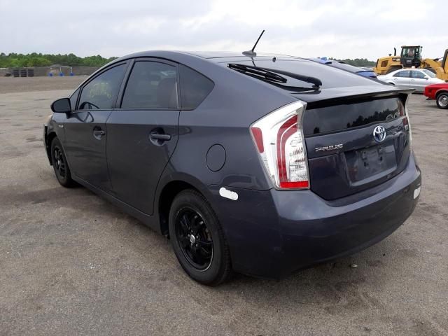 Photo 3 from auction – 2013 TOYOTA PRIUS with VIN JTDKN3DU1D1690804