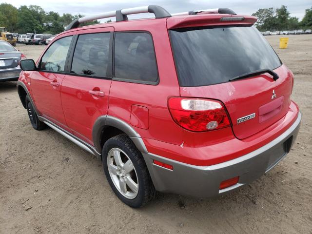 Photo 3 from auction – 2005 MITSUBISHI OUTLANDER with VIN JA4LZ41F95U048314
