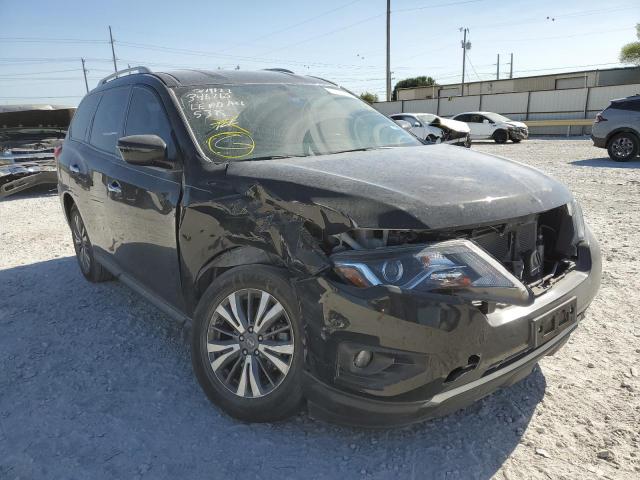 NISSAN PATHFINDER 2018 with VIN 5N1DR2MN2JC613399 - Photo from auction