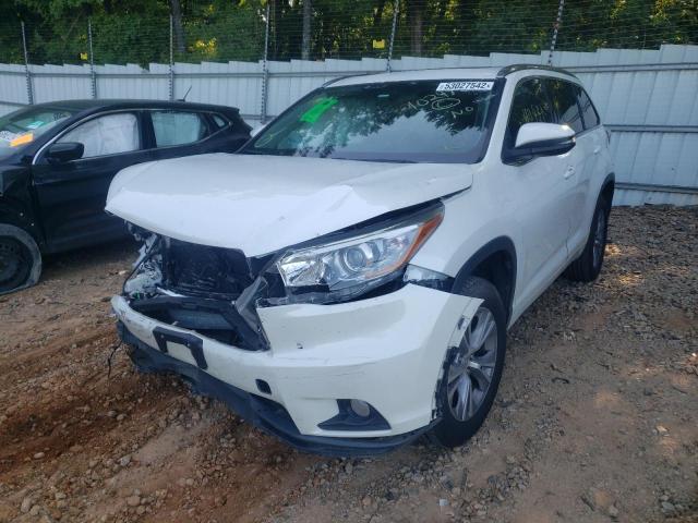 Photo 2 from auction – 2015 TOYOTA HIGHLANDER with VIN 5TDKKRFH8FS102480