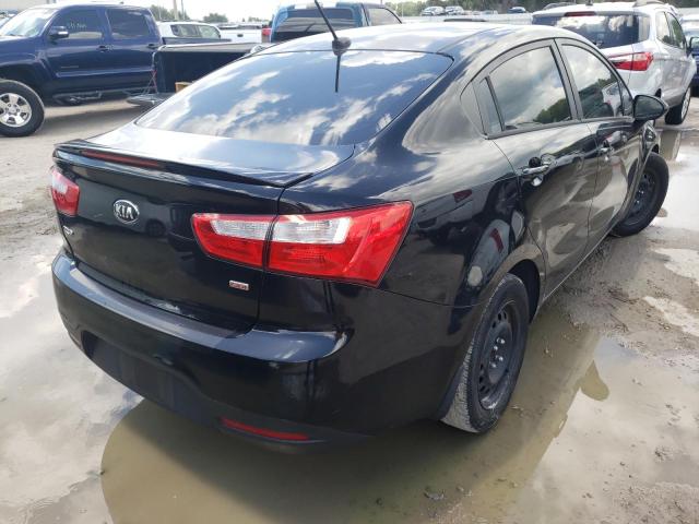 Photo 4 from auction – 2014 KIA RIO LX with VIN KNADM4A32E6406398