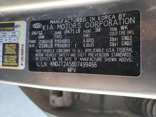 Photo 10 from auction – 2013 KIA SOUL with VIN KNDJT2A58D7499466