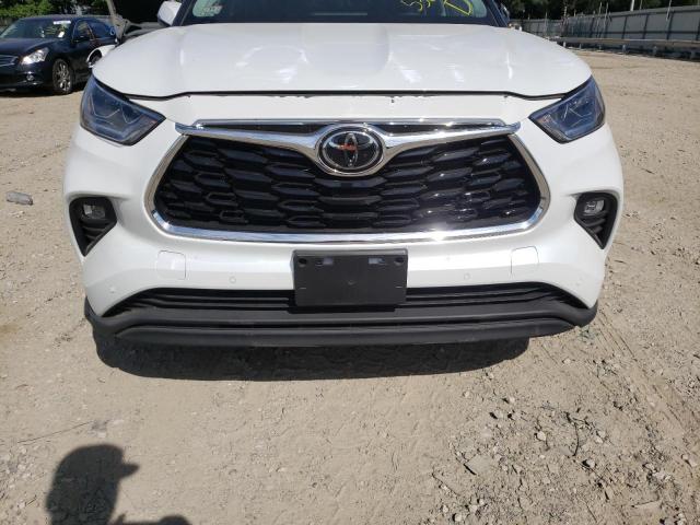 Photo 9 from auction – 2022 TOYOTA HIGHLANDER with VIN 5TDDZRBH2NS164949