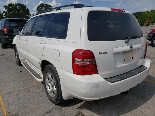 Photo 3 from auction – 2003 TOYOTA HIGHLANDER with VIN JTEGD21A930065807